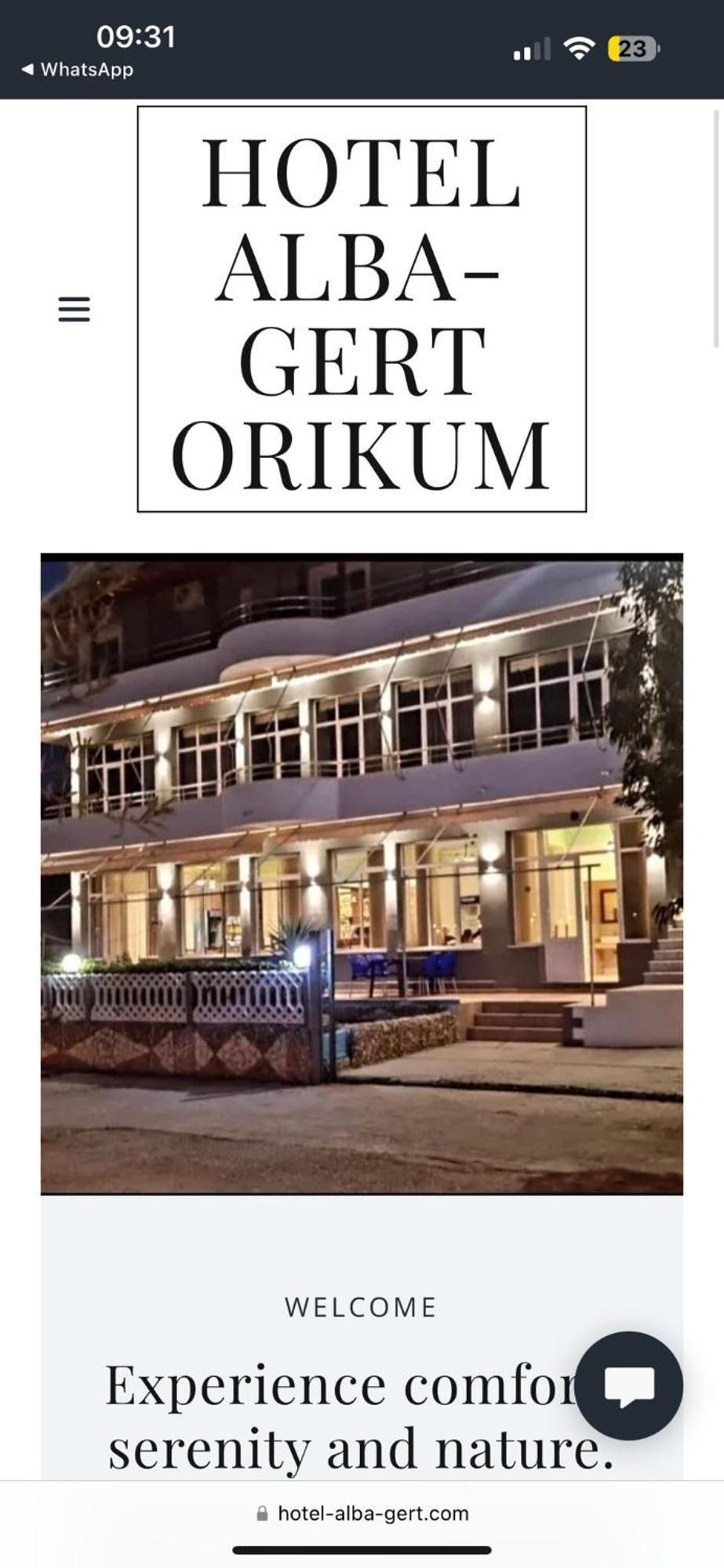Hotel Alba-Gert Orikum Exterior foto